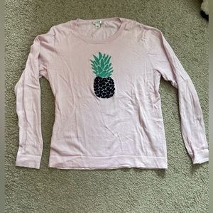 J crew pineapple sweater